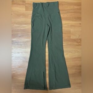 Offline by aerie Olive Green Bootcut Flare Pants Size M